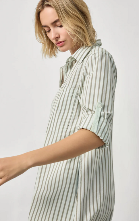 LILLA P LILLA P Striped Shirt Dress