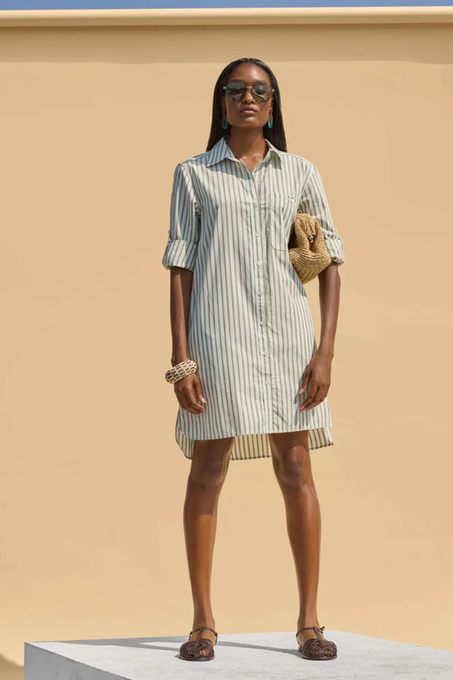 LILLA P LILLA P Striped Shirt Dress