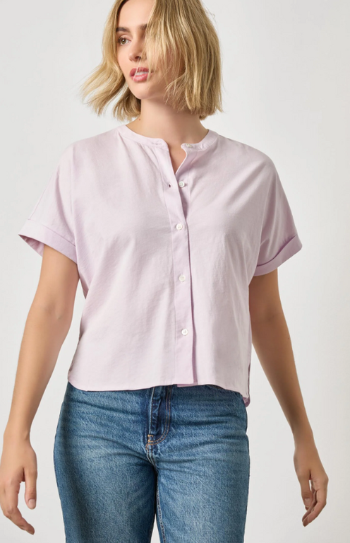 LILLA P LILLA P Cuffed Sleeve Dolman Button Down