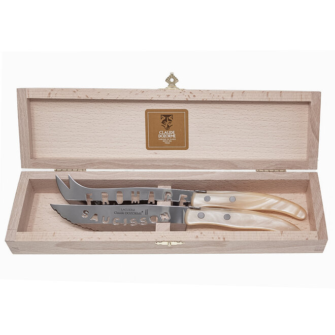 CLAUDE DOZORME XXL Fromage Knife, Natural, 2.13.139.56 - Touch of