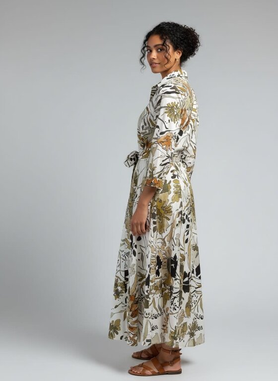 CAMICETTA SNOB CAMICETTA SNOB Maxi Print Shirt Dress