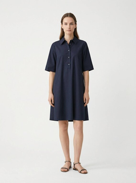 CAMICETTA SNOB CAMICETTA SNOB Stretch Sail Canvas Dress