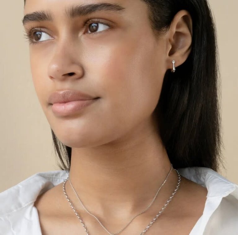 MONICA RICH KOSANN MONICA RICH KOSANN Petite "Points North" Earrings with Sapphire