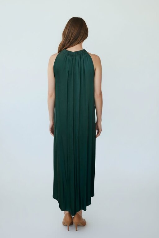 B-YU B-YU Long Tank Dress- Verde