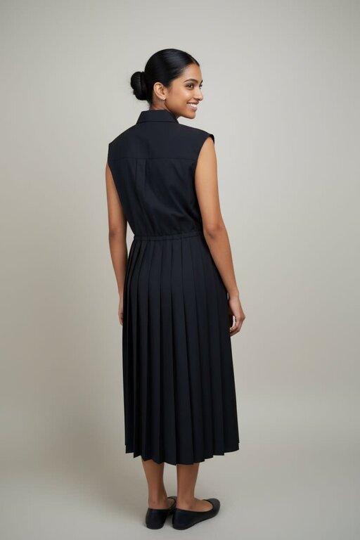 B-YU B-YU Pleat Dress