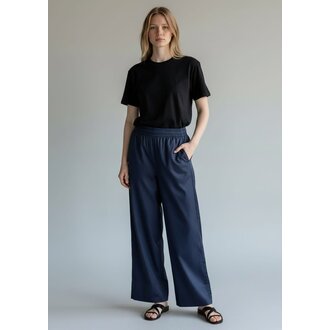 RAFFAELLO ROSSI Lizette Summer Cotton Twill Trouser
