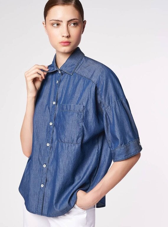 CAMICETTA SNOB CAMICETTA SNOB Seer Sucker Blouse