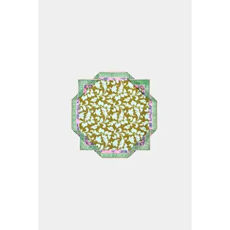 EPICE 55 x 55cm Carre  Square Bandana - Olive