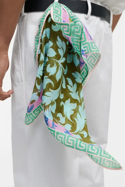 EPICE EPICE Carre 55 x 55cm Square Bandana - Olive