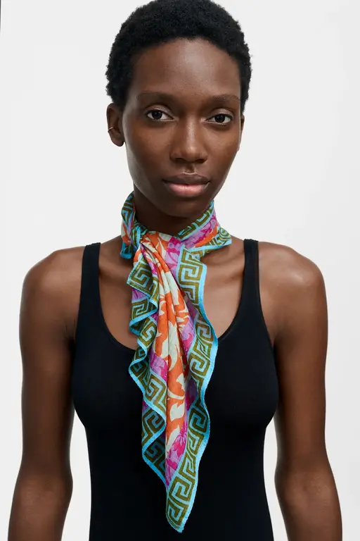 EPICE EPICE Carre Bandana 55 x 55cm- Apricot