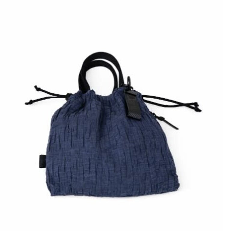 DANIELLA LEHAVI Frankie Small Bucket Bag- Navy