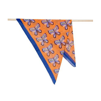 EPICE 55 x 55cm Carre Bandana- Orange