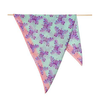 EPICE 90 x 90cm Carre Bandana- Mint