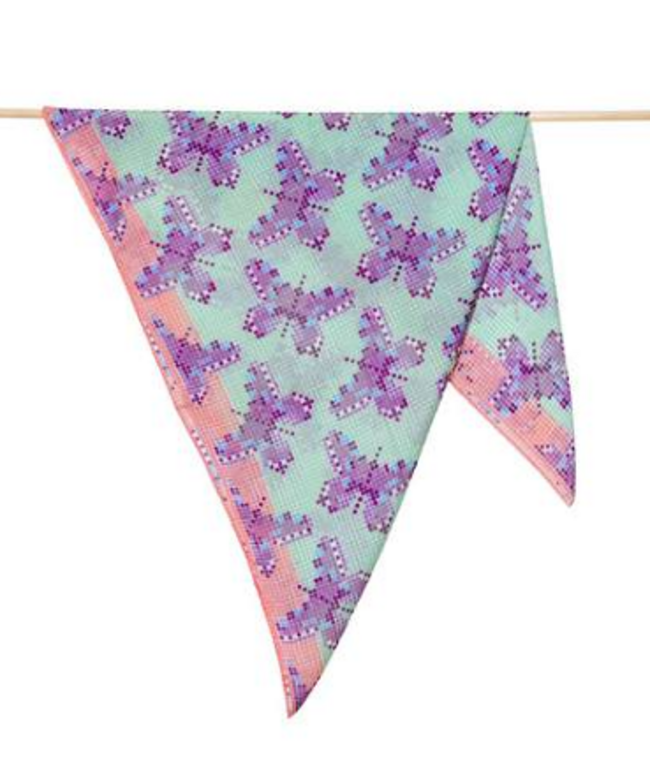EPICE EPICE 90 x 90cm Carre Bandana- Mint