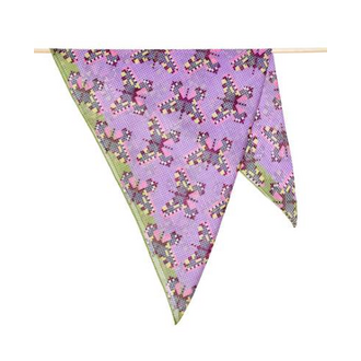 EPICE 90 x 90cmCarre Bandana-Lilac