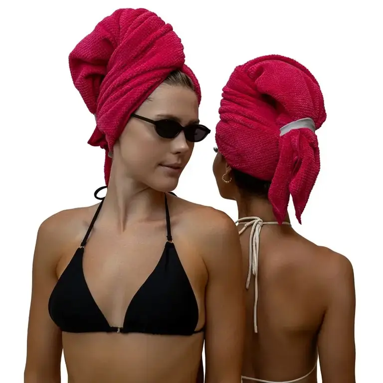 VOLO BEAUTY VOLO Hero Hair Towel- Dahlia