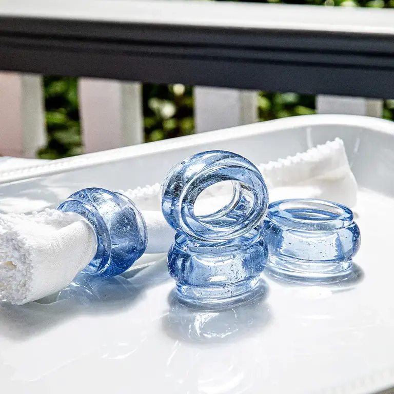 JULISKA JULISKA Provence Napkin Ring- Chambray