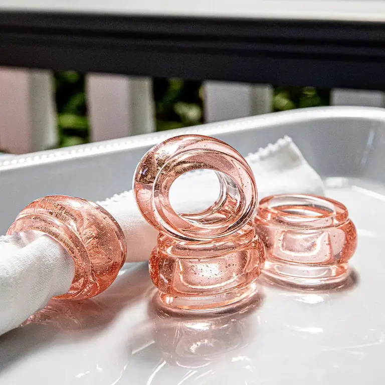 JULISKA JULISKA Provence Napkin Ring- Blush