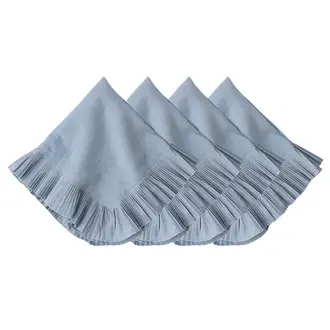 JULISKA Mademoiselle Napkin Set of4- Chambray