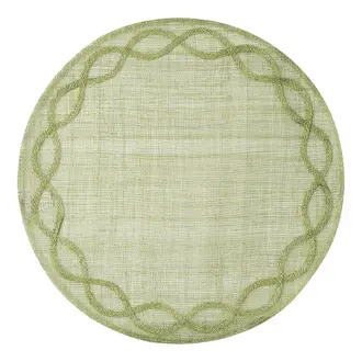 JULISKA Tuilleries Garden Placemat- Pistachio