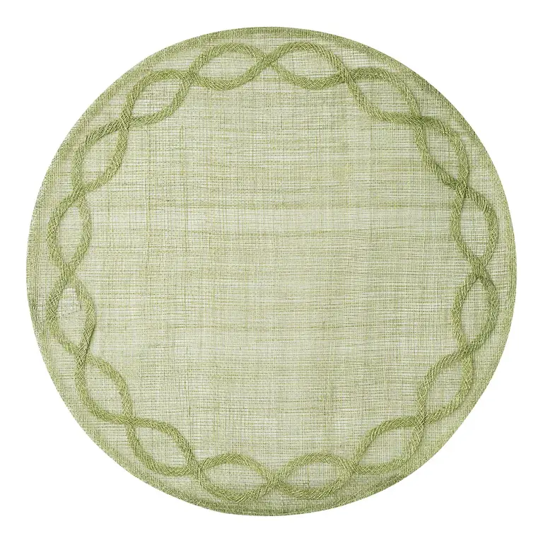 JULISKA JULISKA Tuilleries Garden Placemat- Pistachio