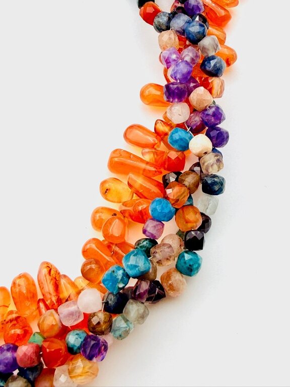 JMNYC DESIGNS JMNYC Carnelian Teardrop Necklace