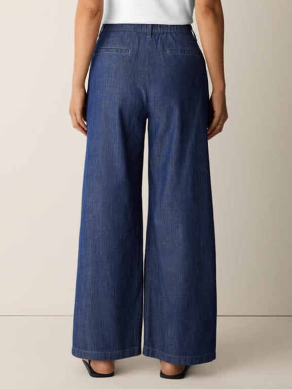 EILEEN FISHER EILEEN FISHER High-Waisted Full Length Wide Trouser