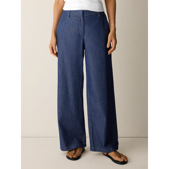 EILEEN FISHER High-Waisted Full Length Wide Trouser