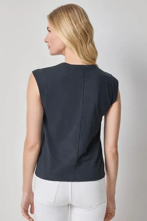LILLA P LILLA P Cap Sleeve Crew