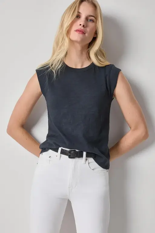 LILLA P LILLA P Cap Sleeve Crew