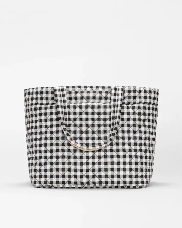 MZ WALLACE MZ WALLACE Large Gingham Metro Tote Deluxe II