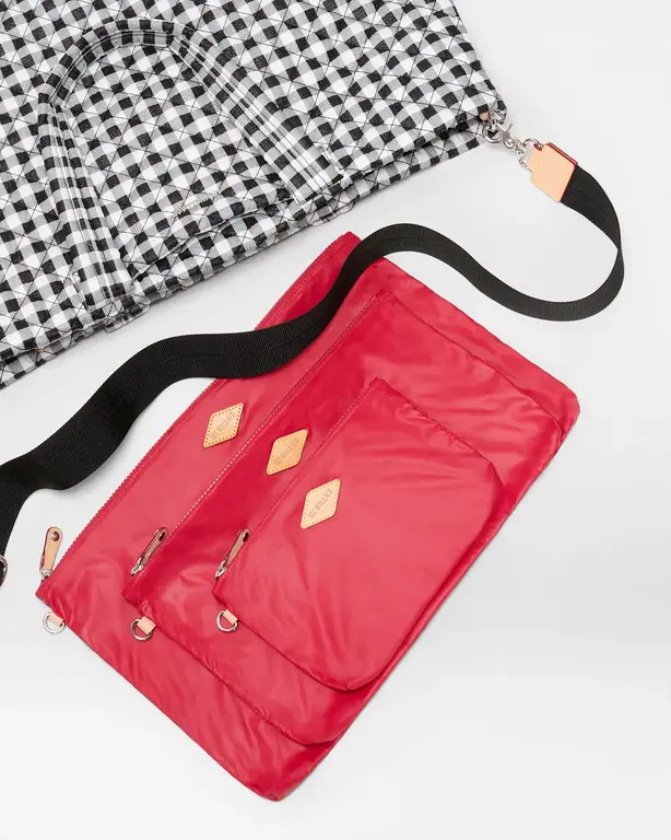 MZ WALLACE MZ WALLACE Large Gingham Metro Tote Deluxe II