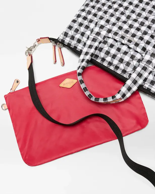 MZ WALLACE MZ WALLACE Small Sutton Deluxe II Gingham