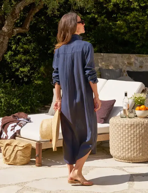 FRANK & EILEEN FRANK & EILEEN Rory Maxi Shirtdress