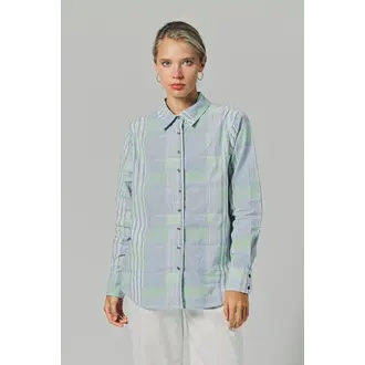 THE SHIRT Boyfriend Fluorescent Block Shirt