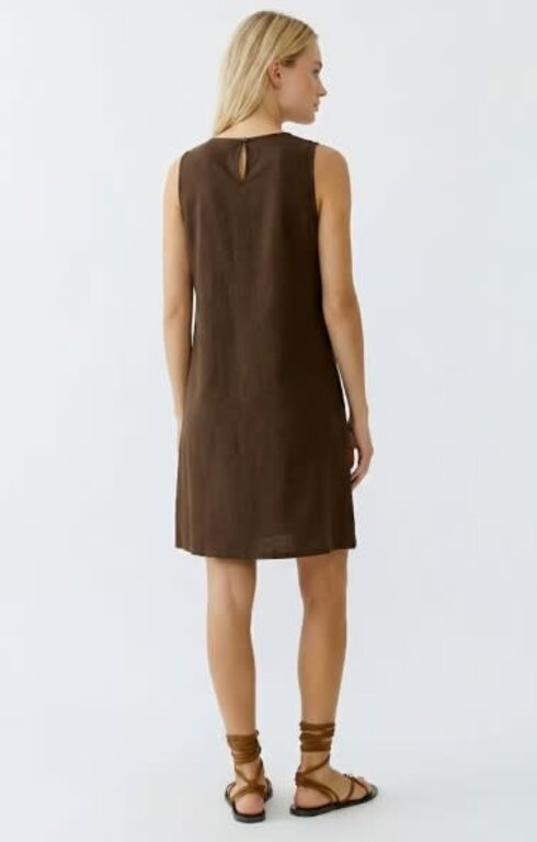 OUI OUI Linen Dress