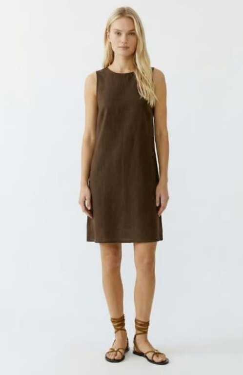 OUI OUI Linen Dress