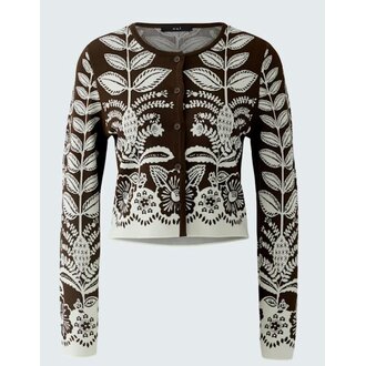 OUI Print Cardigan