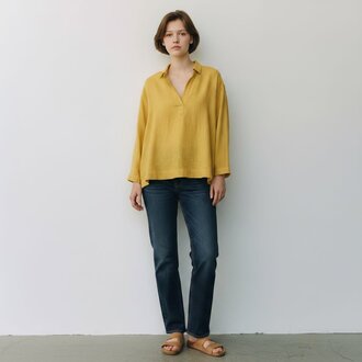 FRANK & EILEEN Gabi Popover Shirt