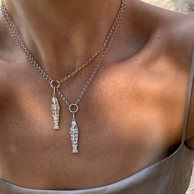 THATCH THATCH Goldie Pave Fish Charm