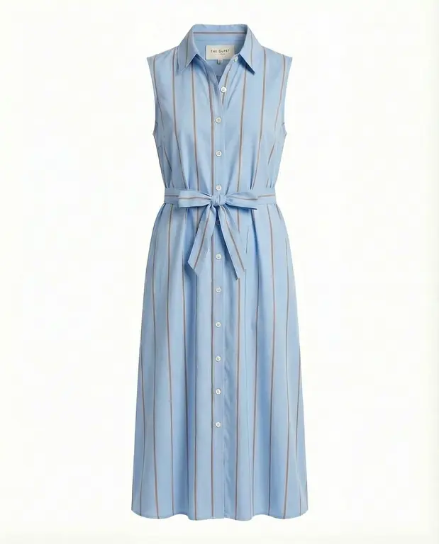 THE SHIRT THE SHIRT Sleeveless Midi Dress