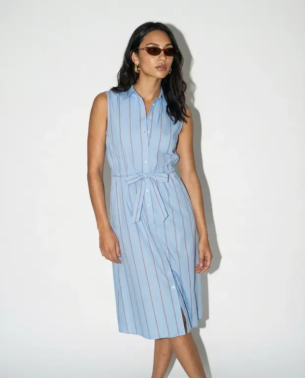 THE SHIRT THE SHIRT Sleeveless Midi Dress
