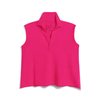 FRANK & EILEEN Olivia Sleeveless Polo Shirt
