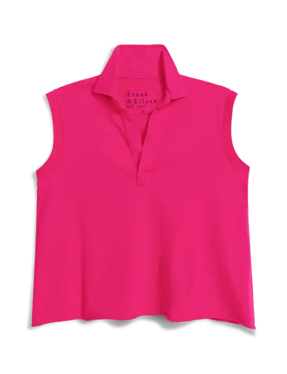 FRANK & EILEEN FRANK & EILEEN Olivia Sleeveless Polo Shirt