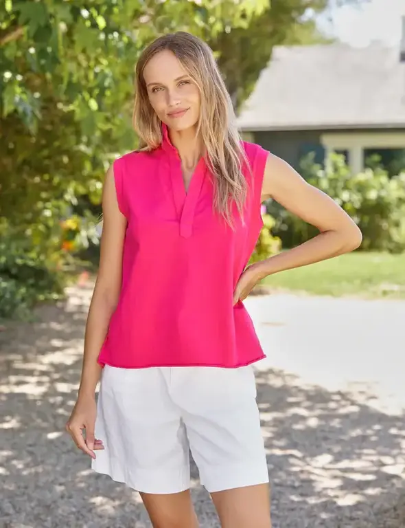 FRANK & EILEEN FRANK & EILEEN Olivia Sleeveless Polo Shirt