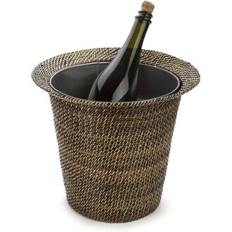 CALAISIO Wine & Champagne Holder with Galvanized Liner