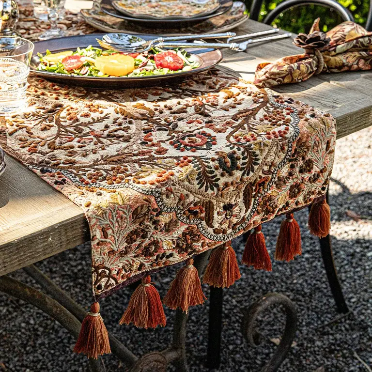 JULISKA JULISKA Willa Embroidered Runner