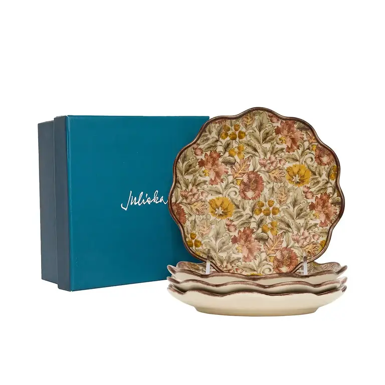 JULISKA JULISKA Willa Cocktail Plate Set of 4