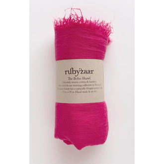 RUBYZAAR Boho Shawl- Watermelon