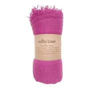 RUBYZAAR Bobo Scarf- Berry